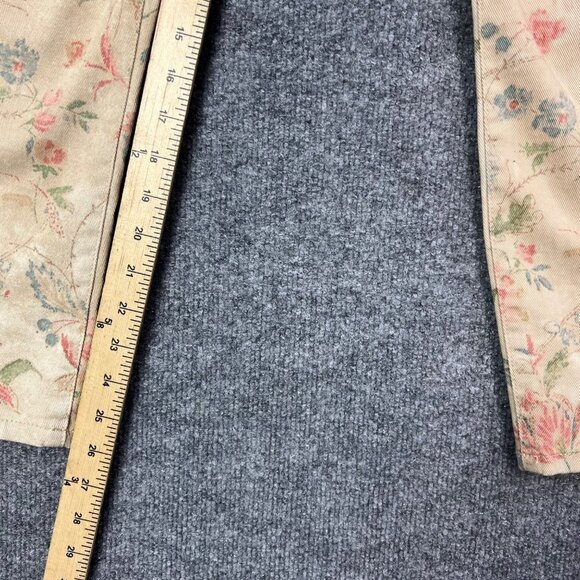 Ralph Lauren Antique Floral Jacket Blazer and Pant Sz 8 Set Art-to-Wear Sz M - Picture 9 of 10